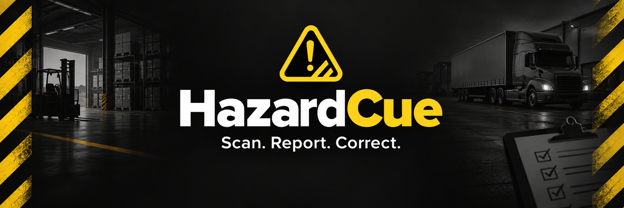 HazardCue — Scan. Report. Correct.